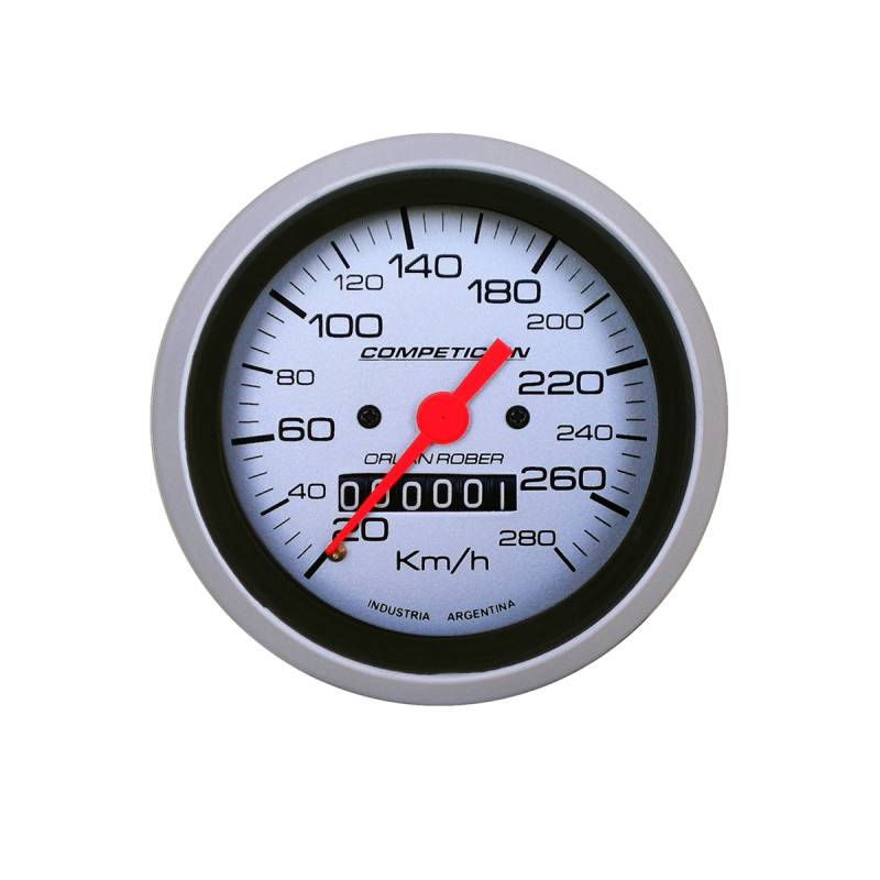 833P280A INSTRUMENTAL COMPETICION 80 mm PLATA VELOCIMETRO AMERICANO